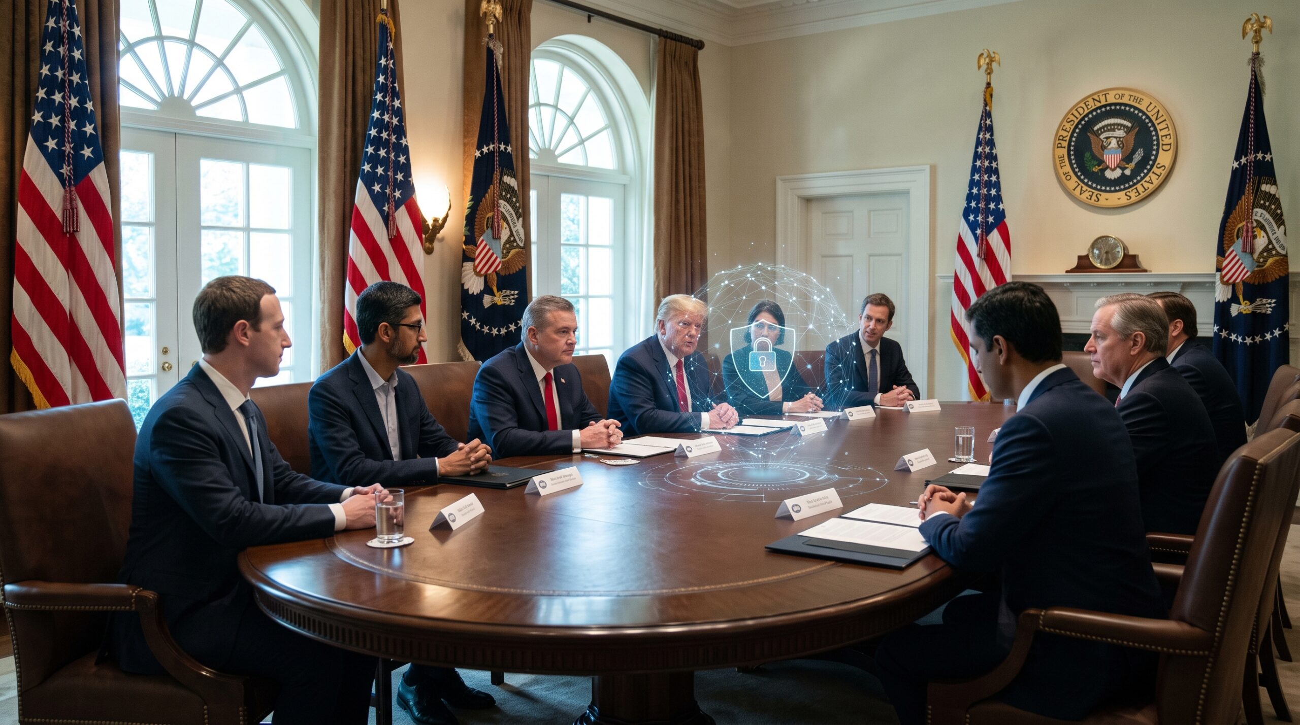 A Landmark White House Accord on AI Safety: Tech Leaders Commit to New Safeguards