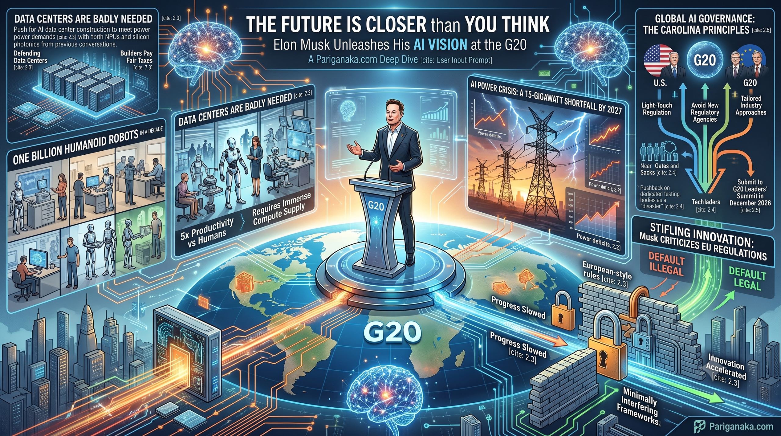 Elon Musk Unleashes His AI Vision at the G20: The Future is Closer Than You Think