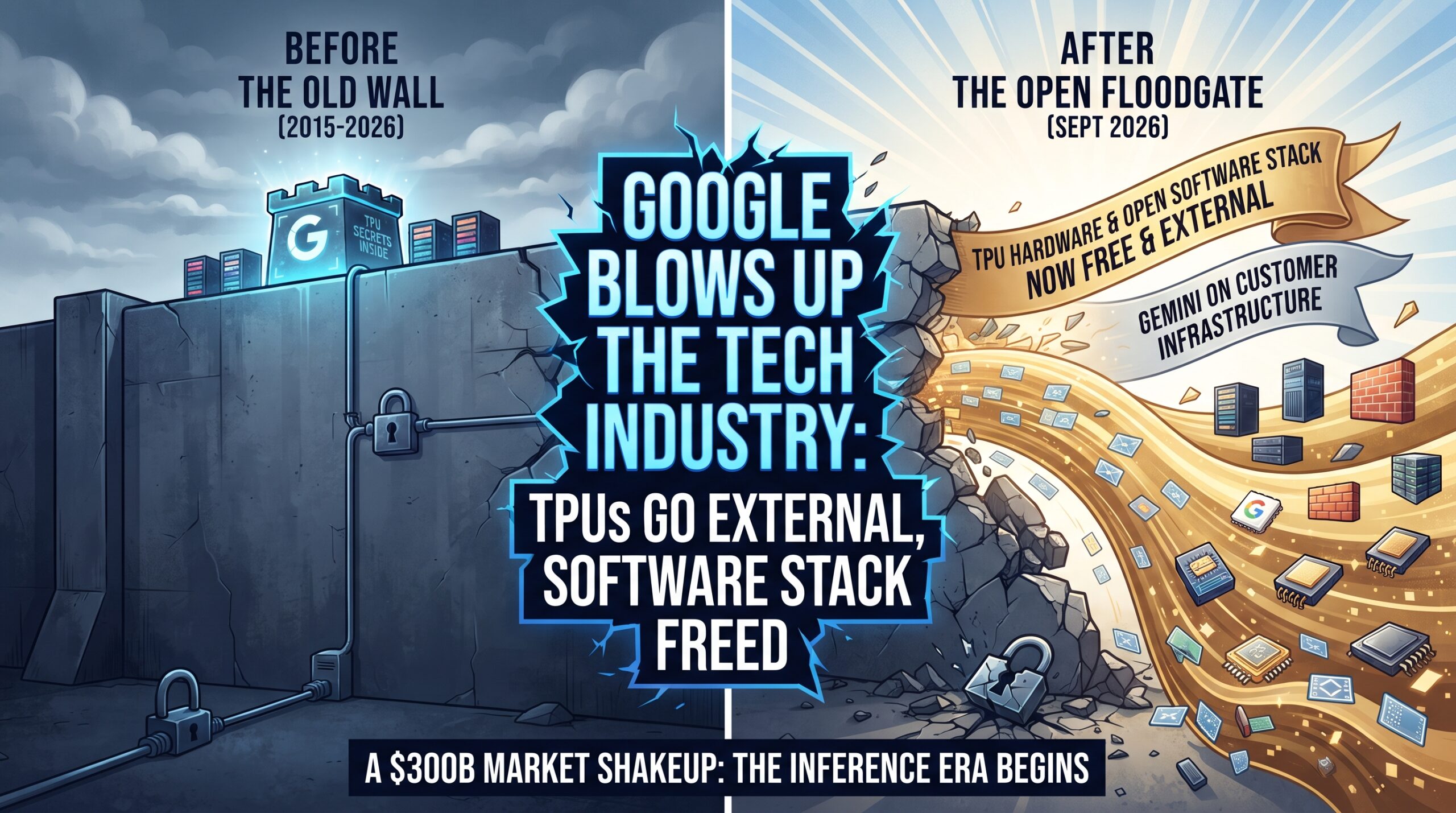 Google’s Massive Industry Shift: Releasing Tensor Processing Units and Free Open AI Software