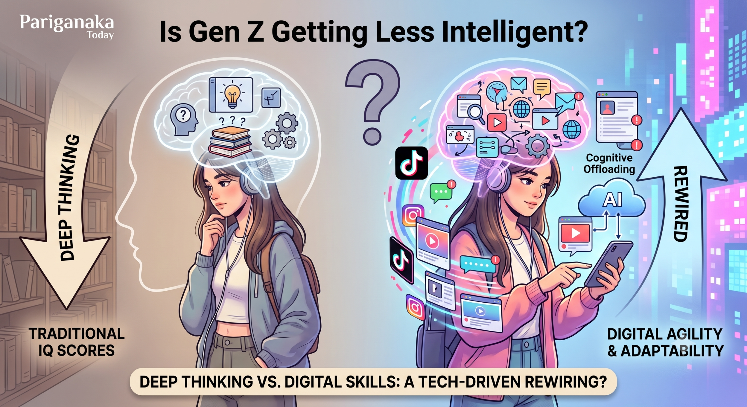Is Gen Z Getting Less Intelligent? BBC News Sparks Debate on the Tech-Driven Brain