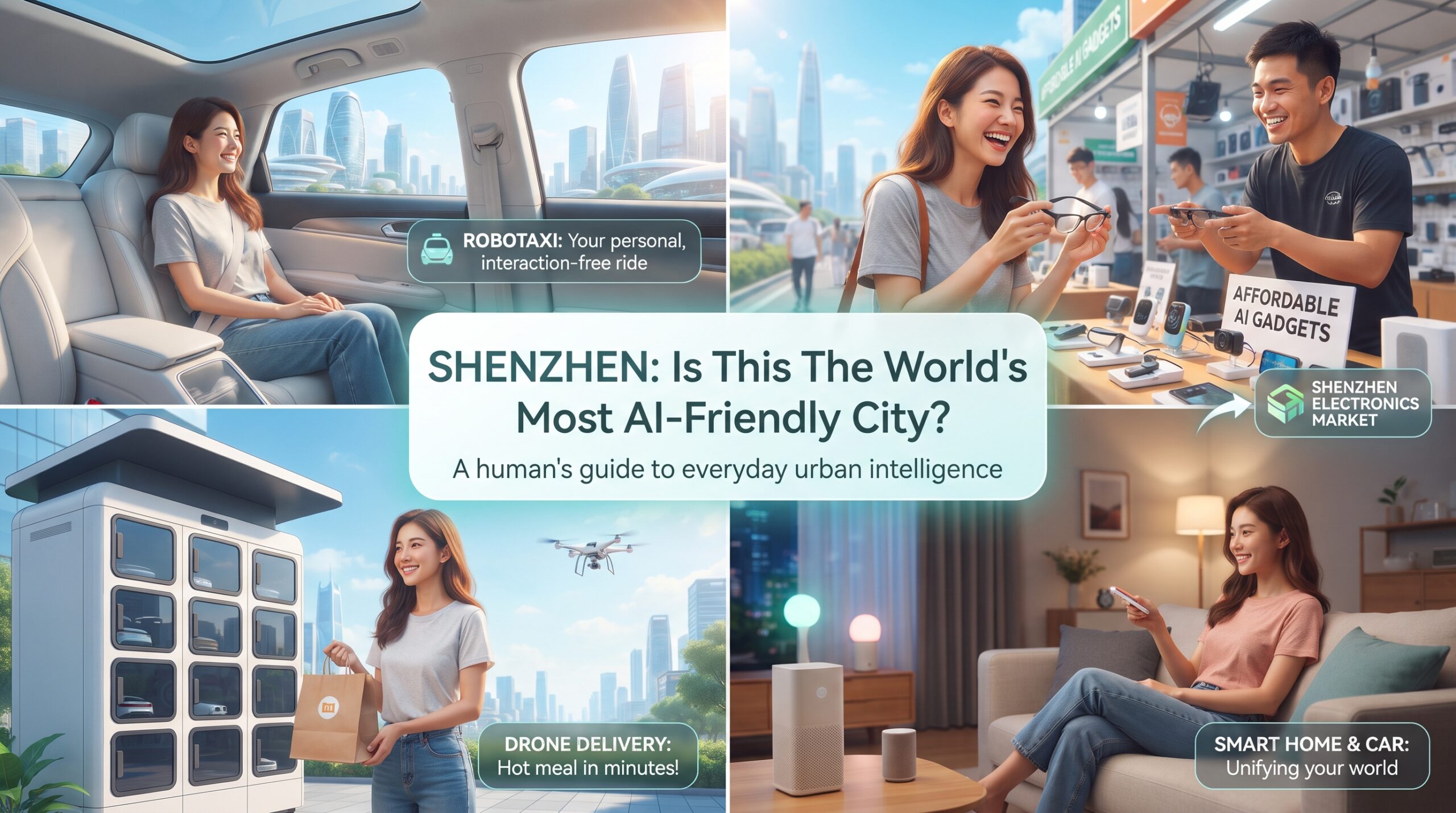 Is Shenzhen the Most AI-Friendly City in the World? A Deep Dive into Everyday Urban Intelligence