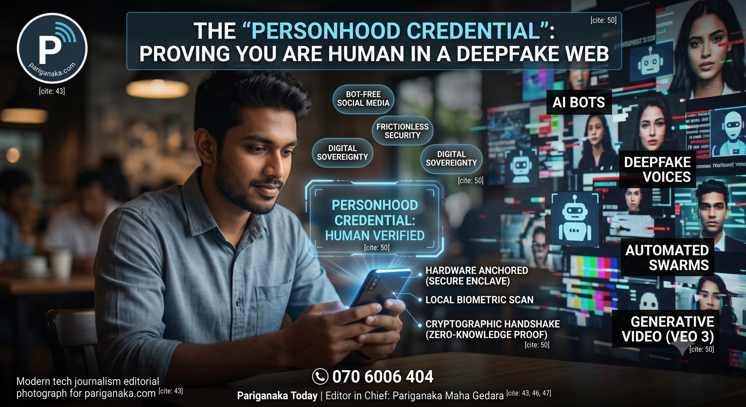 The “Personhood Credential”: Proving You Are Human in a Deepfake Web