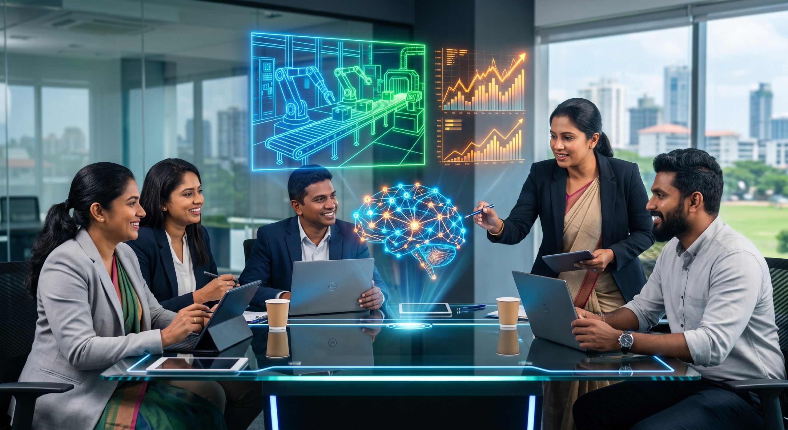 Pariganaka.com Feature: The AI Revolution in the Sri Lankan Business Sector and the Future Vision (2026)
