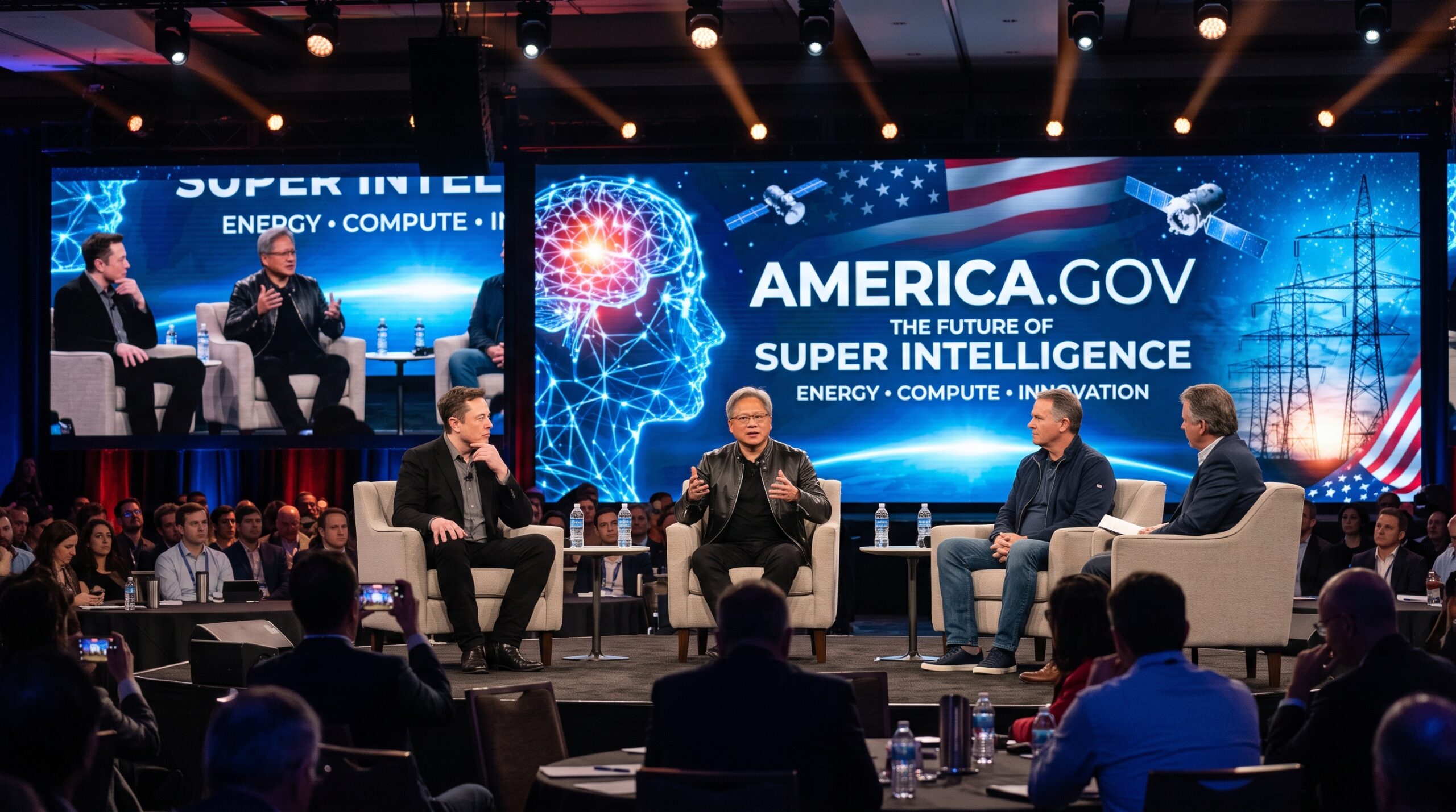The Dawn of the “SI” Era: Musk, Huang, and Brown Unveil the Blueprint for Super Intelligence
