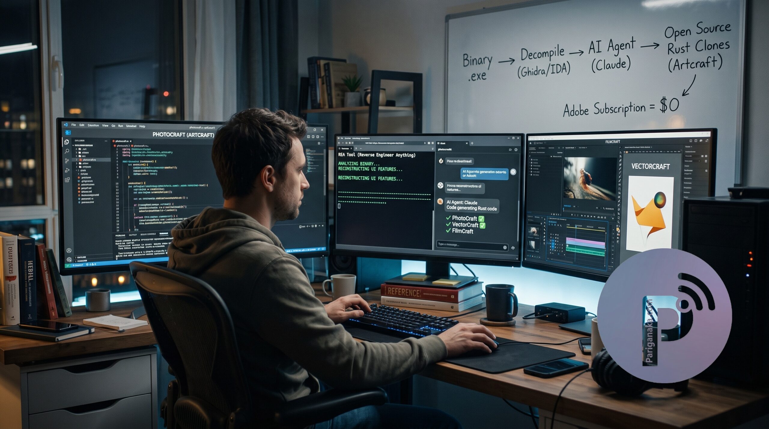 AI Just Killed the Software Industry? How One Developer Cloned Adobe and What It Means for Tech