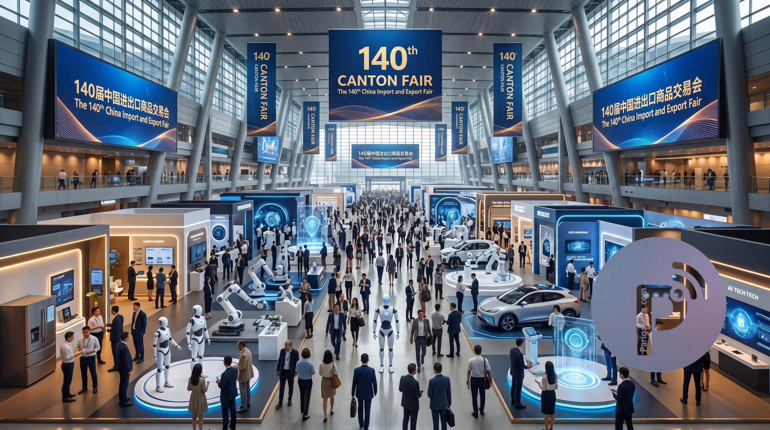 China’s 140th Canton Fair Spotlights AI Innovation with 250,000 Smart Products