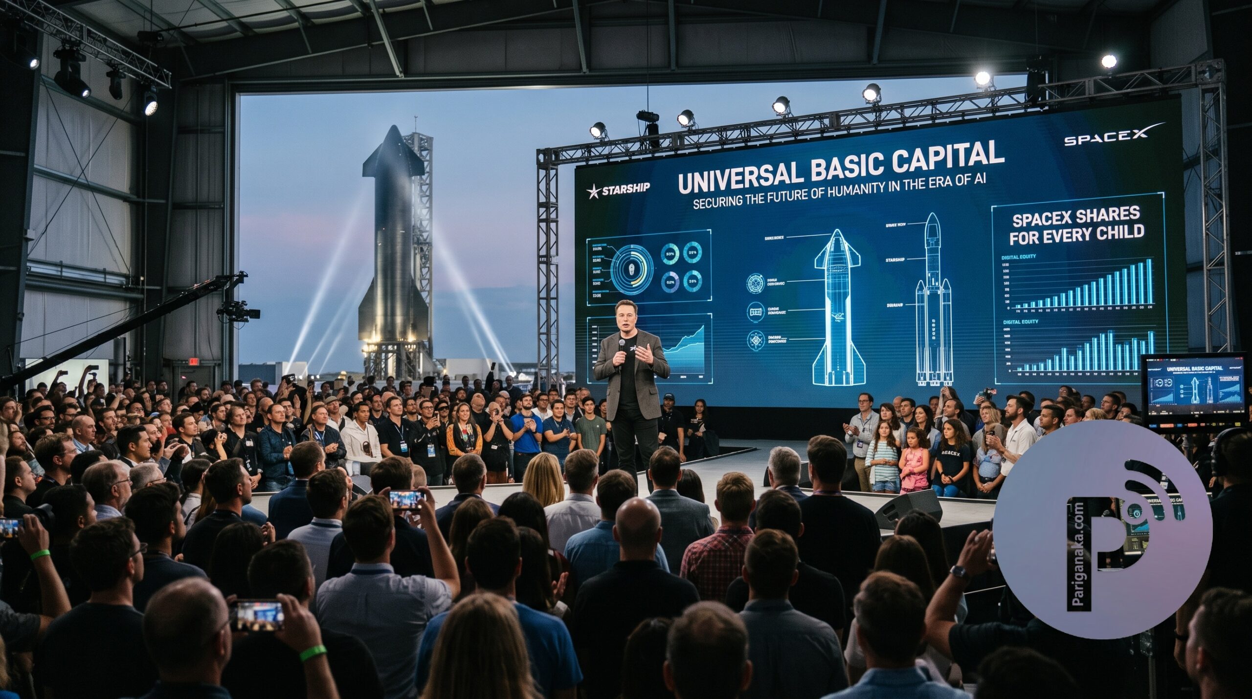 Elon Musk Proposes SpaceX Stock Distribution as “Universal Basic Capital” Debate Intensifies Over AI Job Cuts