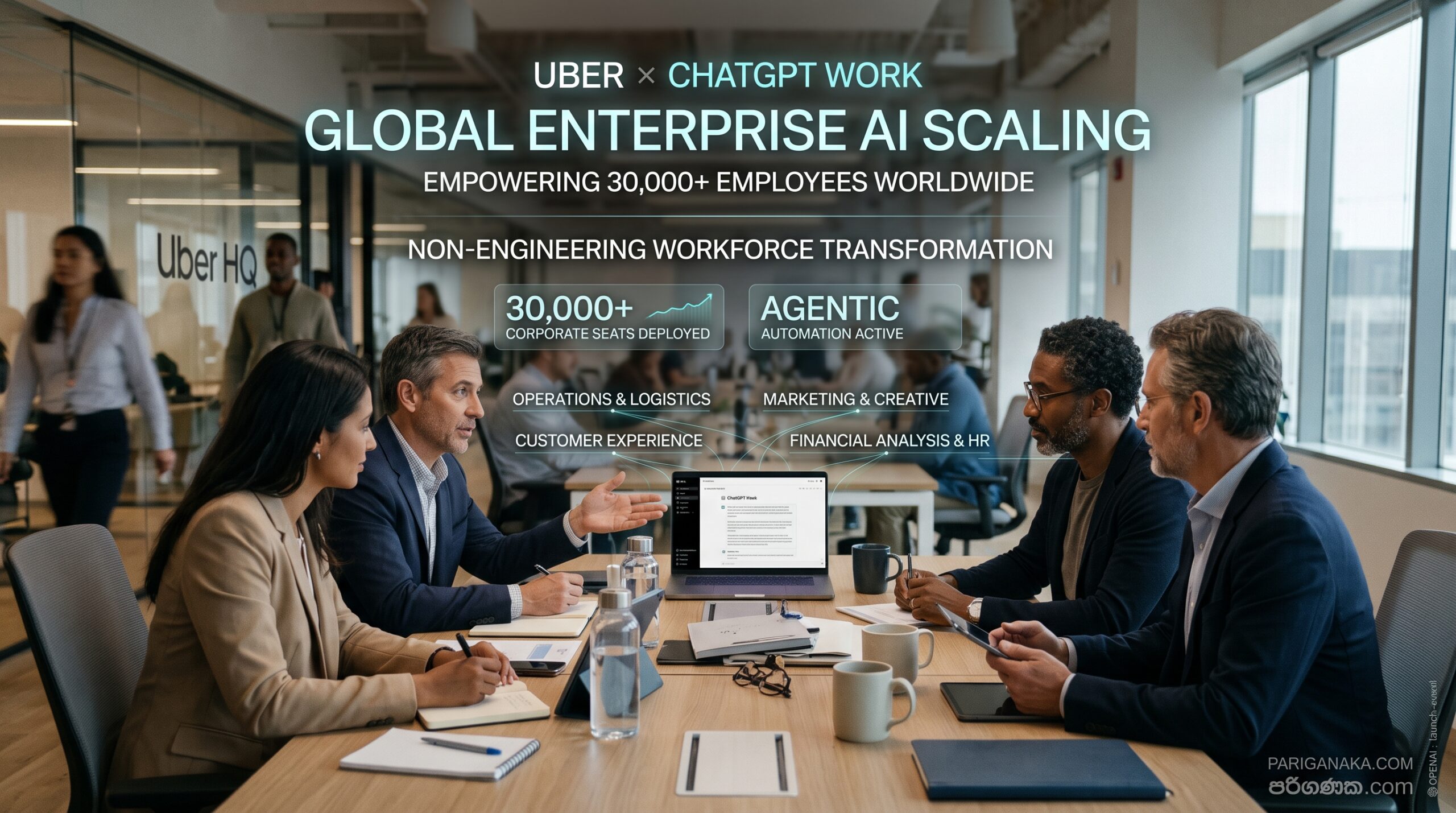 Enterprise AI Scale: Uber Rolls Out ChatGPT Work to Over 30,000 Employees Worldwide
