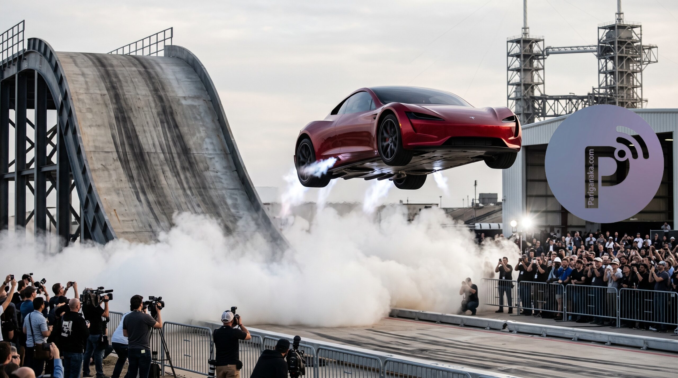 Flying Cars Are Real: Elon Musk Unveils the Flight-Capable Tesla Roadster 2