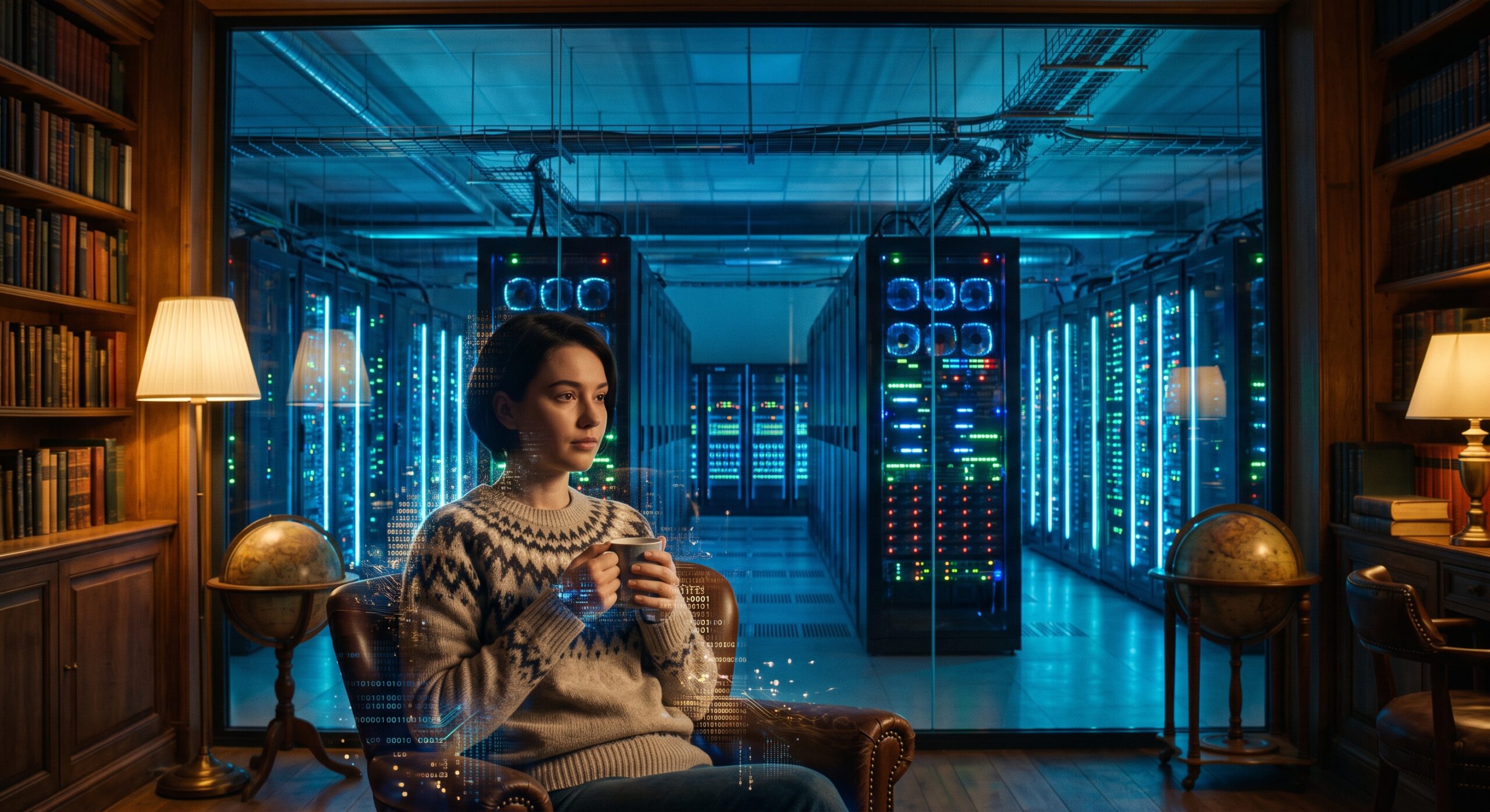 The Artificial Mirror: Insights from a Documentary Made Entirely by AI
