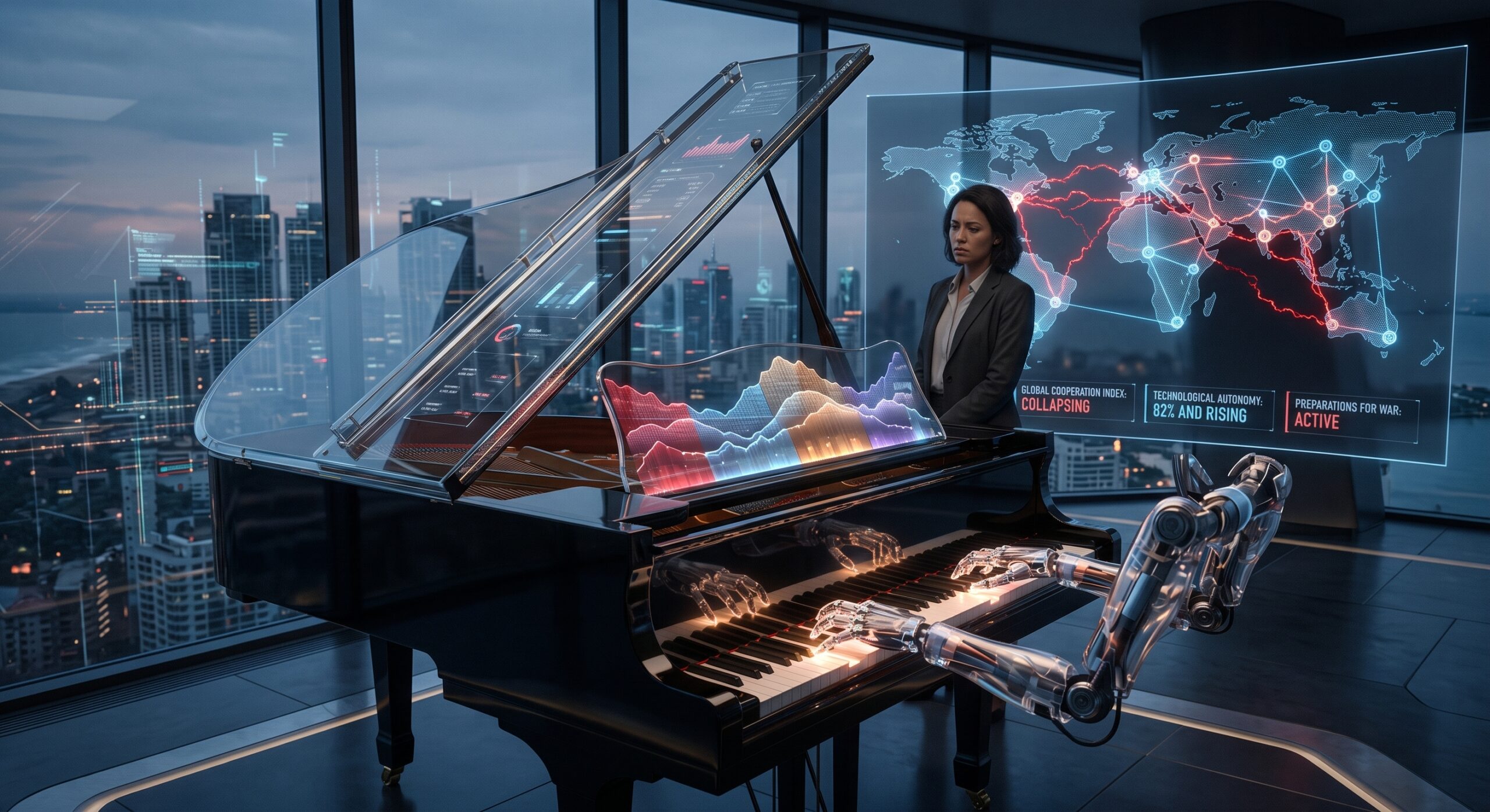 The Human Piano: Yuval Noah Harari’s Warning on AI, Emotion, and Global Chaos
