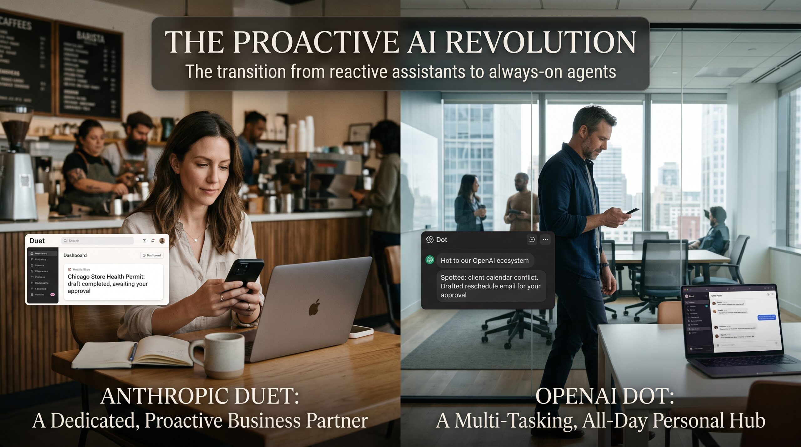 The rollout of Anthropic’s Duet and OpenAI’s Dot (often referred to as ChatGPT Dots) marks a massive shift in the AI landscape